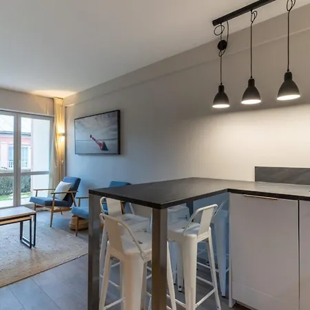 Beautiful Flat With Swimming Pool Tennis Court And Private Car Parking 64 Le Touquet-Paris-Plage Extérieur photo
